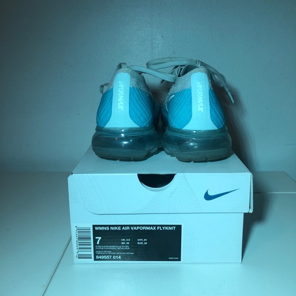 Nike Ice Blue Vapormax - Picture 5 of 6